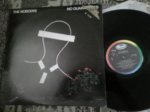 Capitol Lp Record/The Nobody's/No Guarantees/Promo Stamp/ Punk Rock
