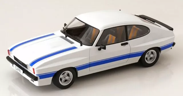 MCG FORD CAPRI MK2 X-Pack 1975 Bianco Blu 1:18 18347