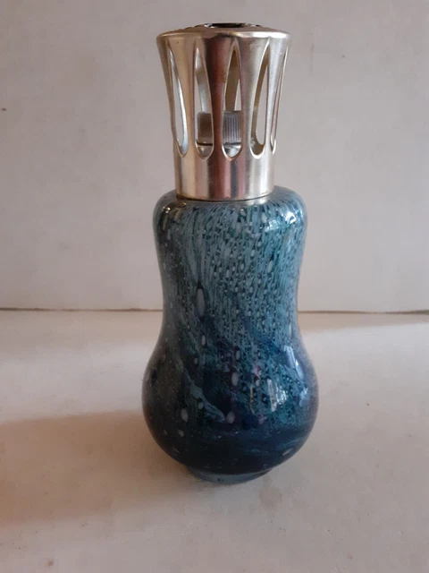 Lampe Berger Pâte De Verre Gris Bleu – Vintage, Diffuseur De Parfum France