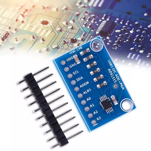 ADS1115 16 BIT I2C ADC Analog-to-Digital Converter for Arduino RPi (Old ...