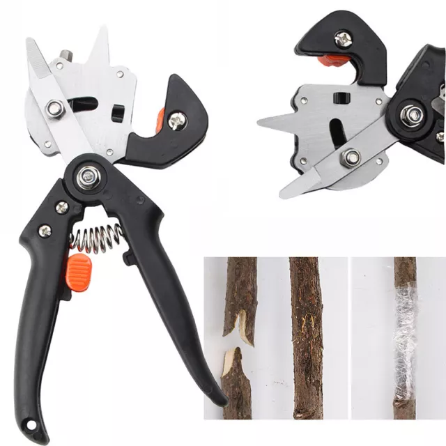 Garden Grafting Pruner Tool Cutting Tree Plant Shears Scissor Fruit Tree Gra#DC 2