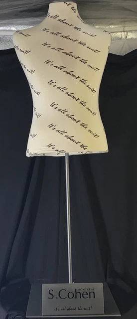 S.Cohen Montreal Store Display Mannequin Torso