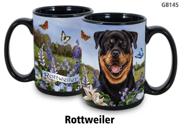 Garden Party Mug - Rottweiler