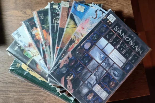 The Sandman prima serie completa a volumi in lingua originale + covers collected