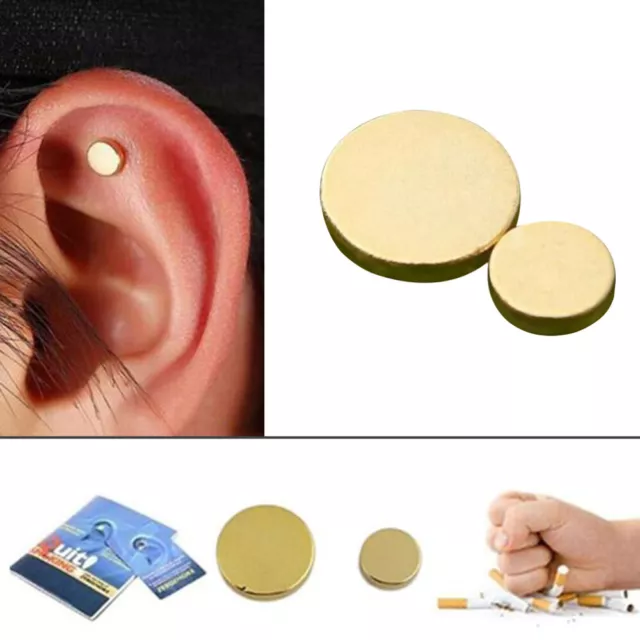 1 Pair Magnetic Quit Stop Smoking Smoke Magnet Magnetic Ear