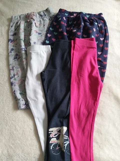 Girls Leggings Joggers Bundle 2-3 Years