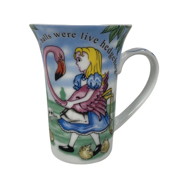 Cardew Mug PAUL CARDEW DISNEY’S Alice in Wonderland's Cafe Mug Flamingo Croquet ...