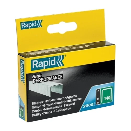 Rapid n. 140 filo piatto graffetta 8 mm 11908131