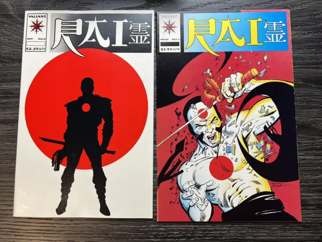 RAI #0 And #1- 1ST APP. BLOODSHOT, 1ST APP. SECOND RAI