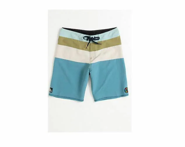 Mens Guys Quiksilver Cypher No Frills 4-Way Stretch Board Shorts Swim New $70