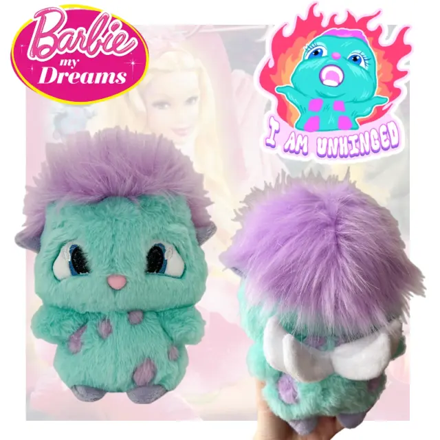 Barbie Fairytopia Bibble Plush Toy Cartoon Plushies Cute Pillow Decor Gifts Kids