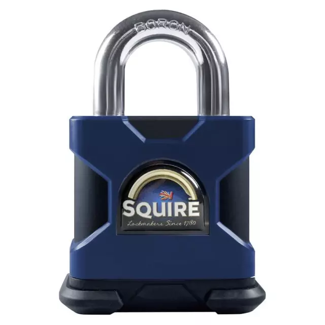 L32417 - SQUIRE SS65S Stronghold Steel Open Shackle Padlock - KD Boxed