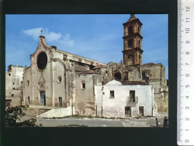 Cartolina Laterza Taranto la cattedrale -ediz. F.lli Lo Savio anni 70 nv