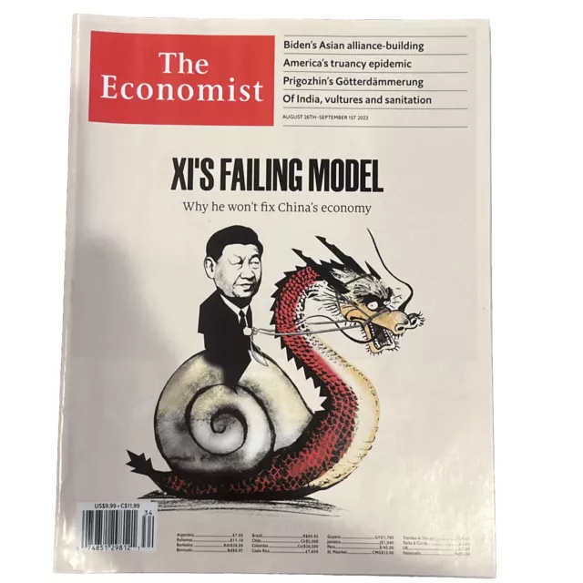 Xi's failing model: Why he won't fix China's economy, Aug 26th 2023
