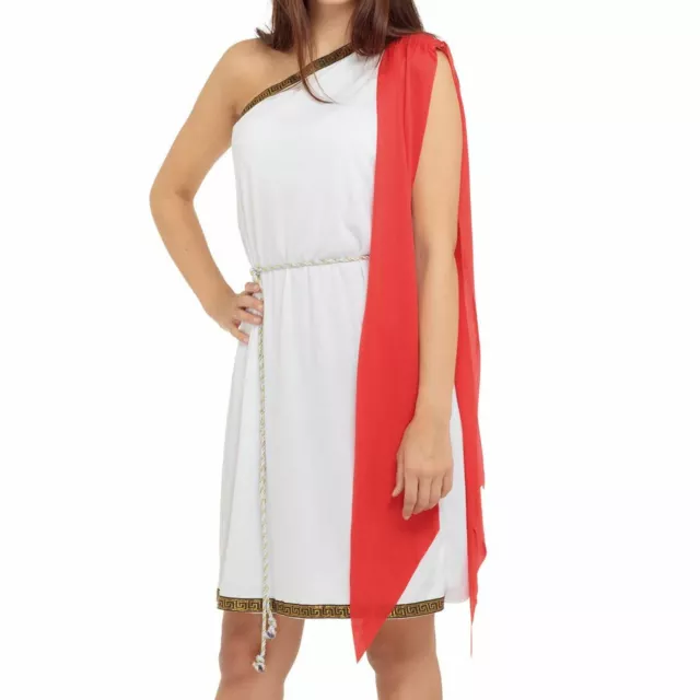Abito toga toga romano adulto donna uomo greco abito festa costume studente