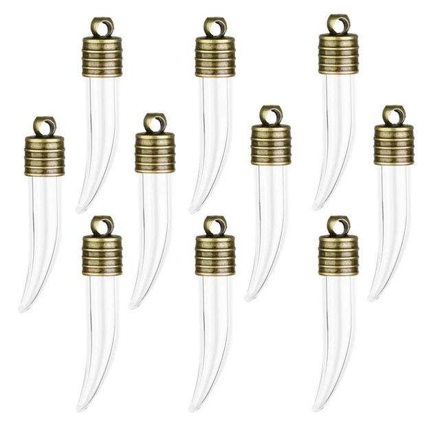 10 Pcs Pot À Souhait En Verre Flacon Tube Bouteilles Dérive