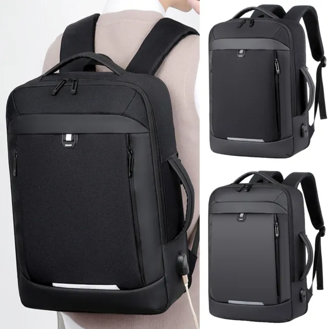 Business Backpack Expansion Multi Functional Student Travel Men's Computer