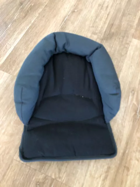 Baby Stroller Cushion Car Seat Insert Baby Head Support Breathable Black Gray