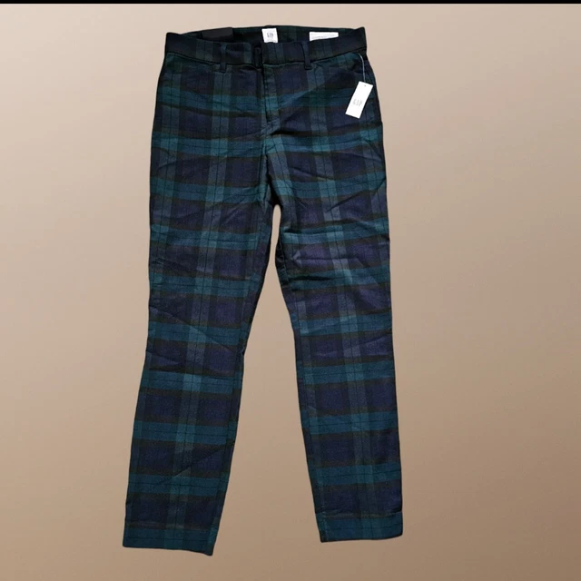 Gap tartan trousers on sale