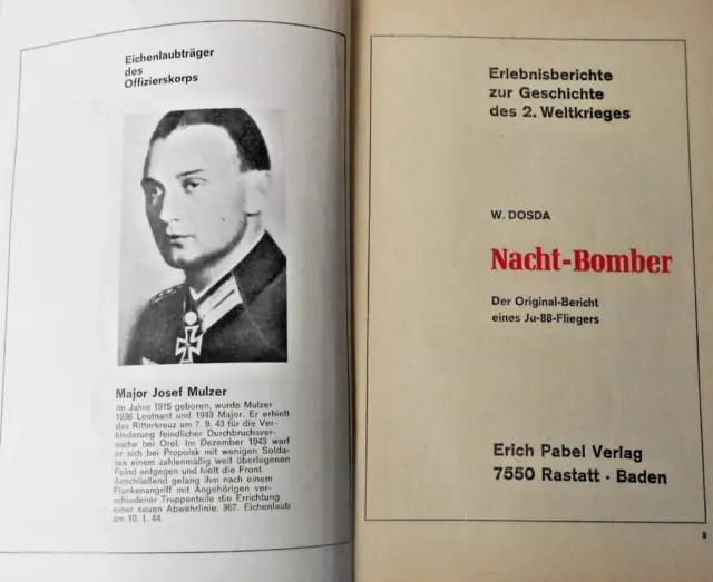 Der Landser  Nr. 609  "Nachtbomber"    Originalausgabe 2