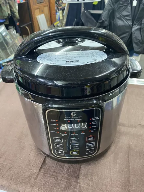 Cooks Essentials Electric Pressure Cooker Model 99771 #16833