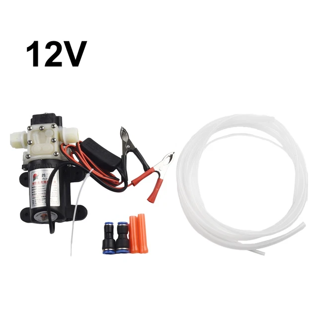 Portatile Elettrico DC 12V 24V Auto Motore Olio Estrattore Pompa Fluido Diesel Aspirazione Acqua 100W Mini Pompa Di Scarico Olio - Foto 3