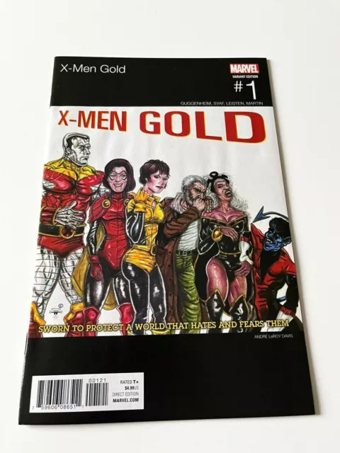 X-MEN GOLD #1 Hip Hop Hommage Variante Marvel Comics