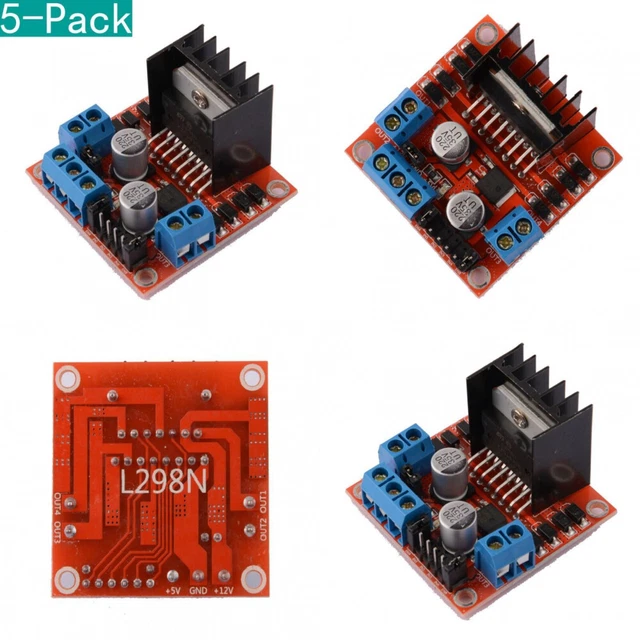 Kit Motore E Controller KeeYees - Modulo Doppio H-Ponte Con Ruote Per Auto Intelligente - Foto 14
