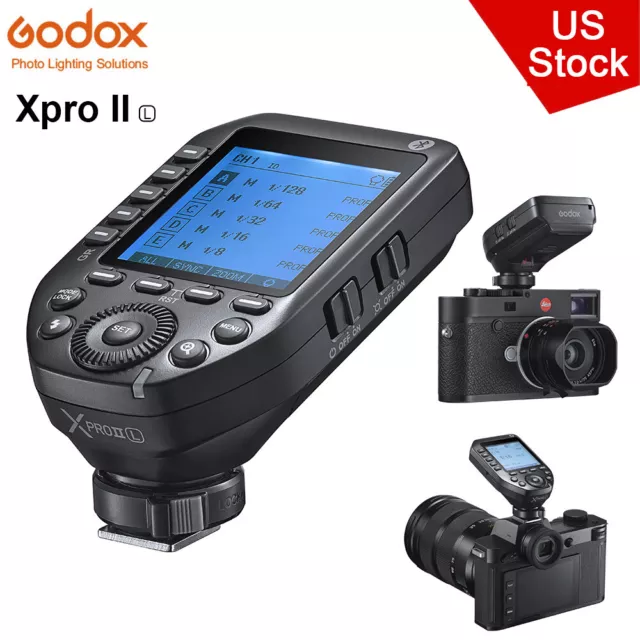 US Godox XProII-L XProII L 2.4G TTL HSS Flash Speedlite Trigger for Leica Camera
