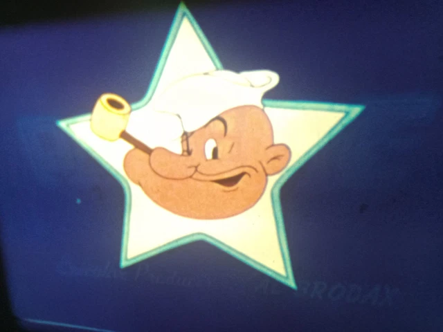 Popeye Washing 16MM FILM CARTOON Popeye