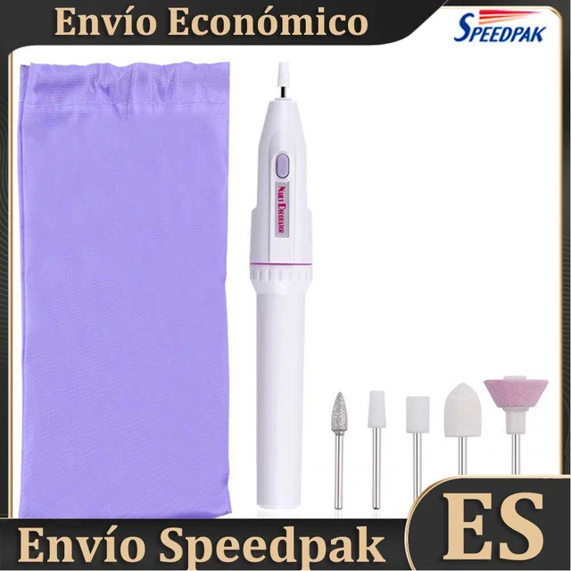 Pro Electric Nail Drill Machine Set Mini Nail Polisher with 5pcs Grinding Head e