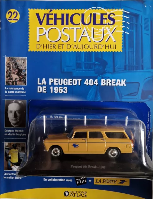 Norev 1/43 - La poste PTT 22 - Peugeot 404 break