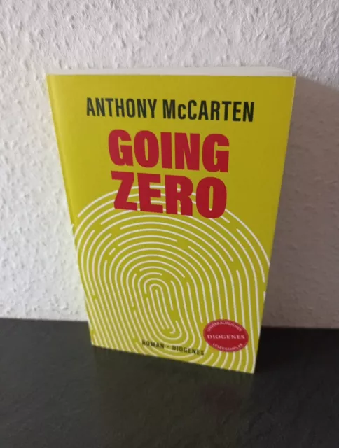 ANTHONY McCARTEN : GOING ZERO ( 2023 )  ; TASCHENBUCH ; TOP!!
