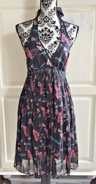 ANDY WARHOL PEPE JEANS SILK DRESS'Limited Edition'POP ART NEW 50s-'HOLE MARYLIN' ANDY WARHOL PEPE JEANS SILK DRESS'Limited Edition'POP ART NEW 50s-'HOLE MARYLIN'