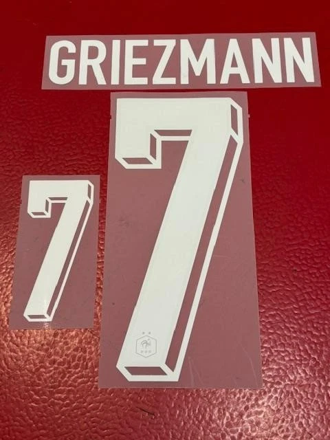 Flocage Officiel Equipe De France 2018 Away – Griezmann, Taille Adulte (neuf, Sans Boîte)