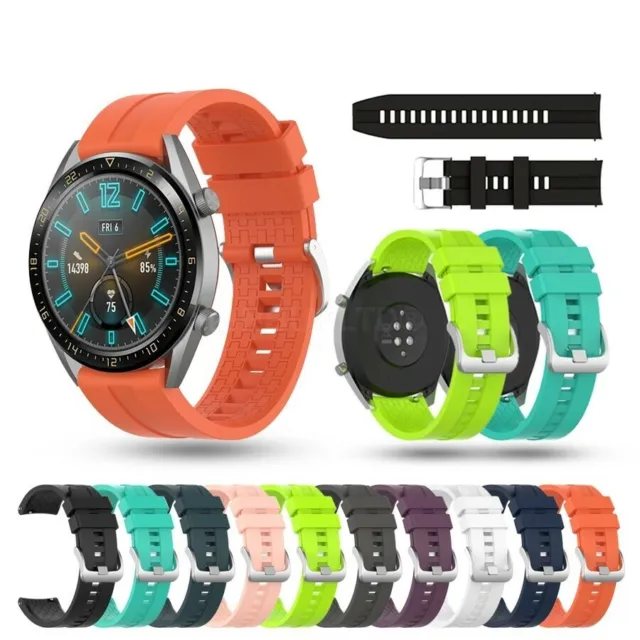For Various Samsung SmartWatch Strap Silicone Watch Wrist Band