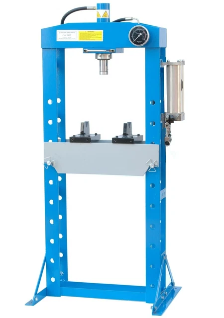 Pressa da officina 20t azionamento leva manuale pressa da officina industriale blu J W0010
