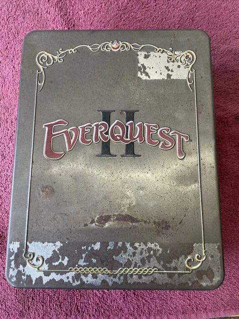 Everquest II Collector&#39;s Edition ウインドウズ EverQuest 2 II Collectors Edition PC Game COMPLETE Tin w