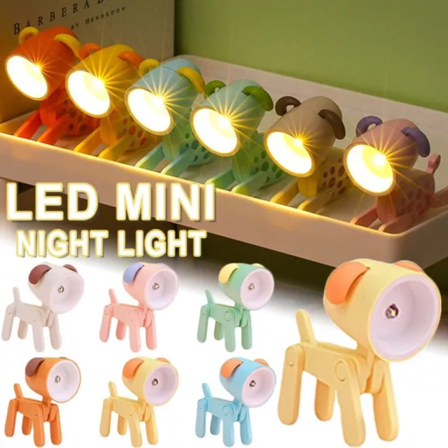 Table Lamp DIY Desk Lamps LED Mini Night Light Kids Electronic Pet Toys