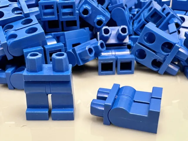 LEGO Minifigure Legs & Hips, City, Police, Blue, No: 73200, 88584, 10 Pieces