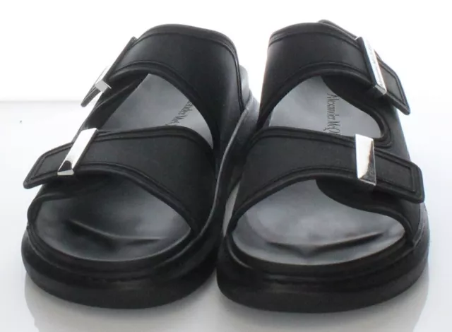 30-20  $350 Women's Sz 41.5 M Alexander McQueen Rubber Slide Sandals