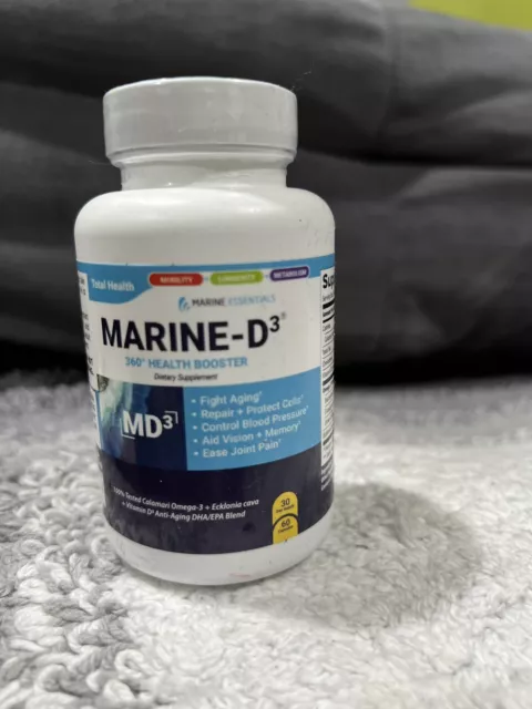 Wow😱🤩Best Price  1 Bottle Marine Essentials | Marine-D3 | Anti-Aging | Omega-3