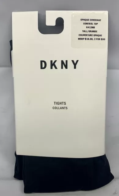 DKNY Tights Collants Opaque Coverage Control Top - (English/French)