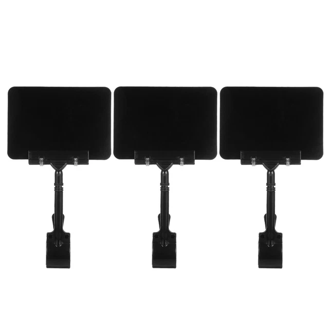 Tablero pequeño signo precio ajustable soporte para letrero