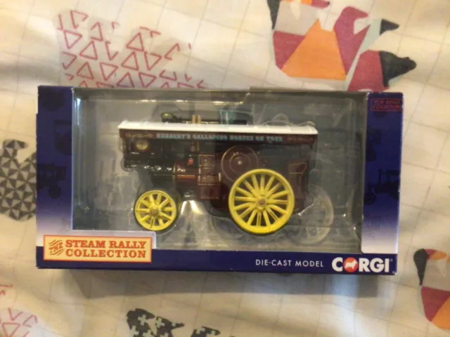 Corgi Diecast Model Showmans Steam Engine. "Majestic". Rare Limited Edition. New