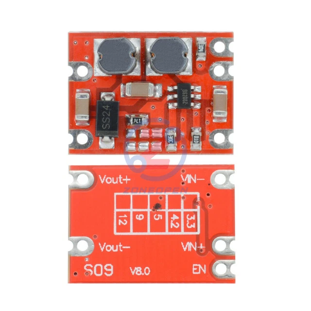 Youmile Modulo Di Alimentazione USB 15W DC-DC Buck Boost Convertitore Di Tensione DC 5V A 3.3V 9V 12V 24V 30V DP2 Step Up/Down Regolabile Con Cavo Di Prolunga USB - Foto 5