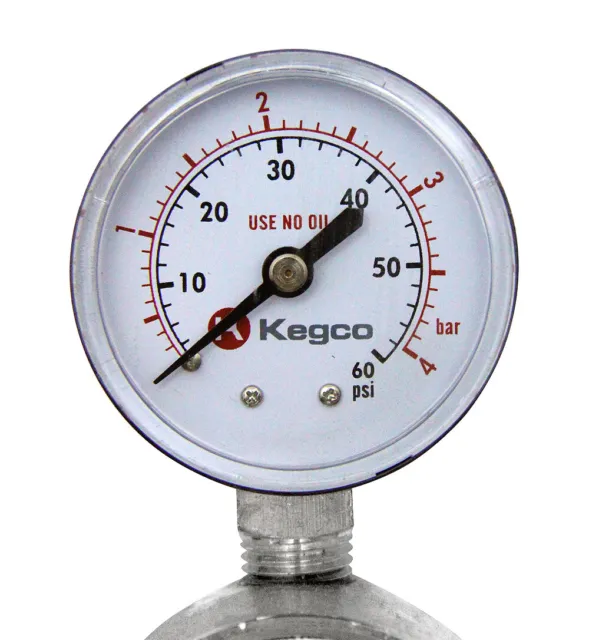 Kegco LH-54S-3 Premium Pro Series Three Product Secondary Regulator 2
