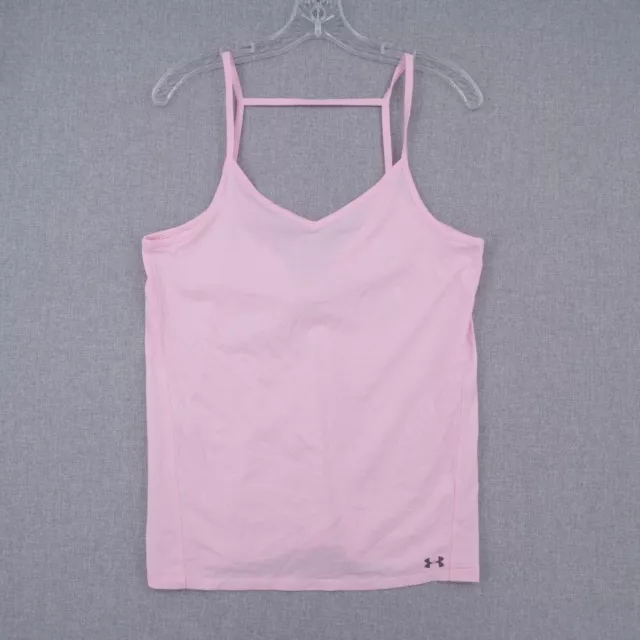 Under armour Tank Top Womens XS Extra Small Pink Sleeveless Training Workout