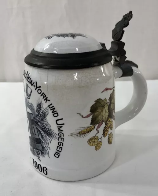 Antique Villeroy & Boch Mettlach Beer Stein #526 Braumeister 1/2 L 6.5” German Antique Villeroy & Boch Mettlach Beer Stein #526 Braumeister 1/2 L 6.5” German