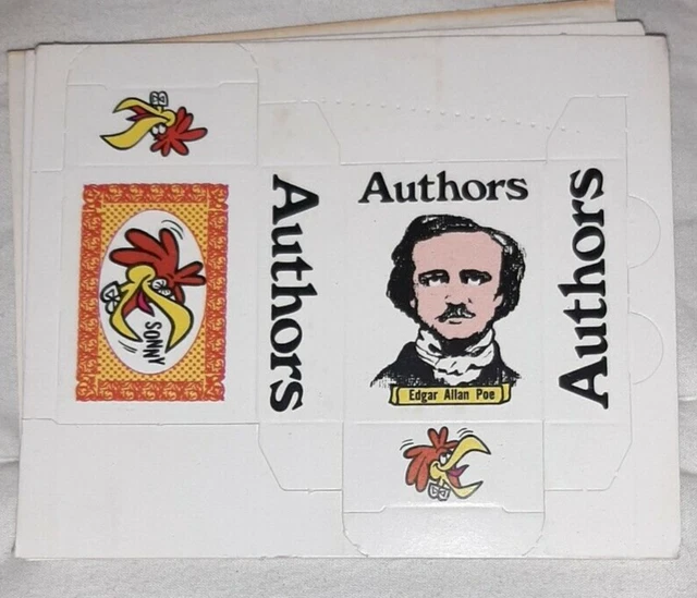 GENERAL MILLS COCOA Puffs Cereal Promo Authors Card Game Sonny 1980's